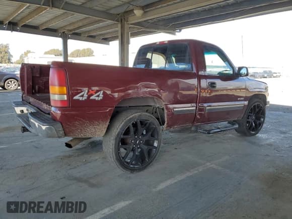 ✅ 2000 Chevrolet Silverado 1500 • VIN: 1GCEK14V0YZ306134 • Lot: 47583705. Listed on Copart with 205,843 mi. Free auction sales archive from the USA and detailed vehicle history report at DreamBid. Image 3.
