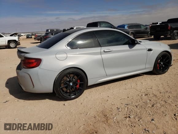 ✅ 2020 BMW M2 • VIN: WBS1J3C00L7H42503 • Лот: 46033595. Опубликован ранее на Copart с пробегом 37 656 миль. Бесплатный доступ к архиву аукционных продаж из США и подробный отчёт об истории автомобиля на DreamBid. Изображение 3.
