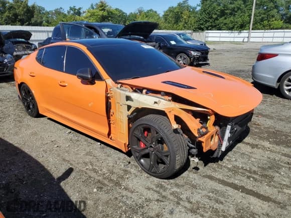 ✅ 2019 Kia Stinger GT • VIN: KNAE35LC6K6070860 • Lot: 71050195. Listed on Copart with 53,262 mi. Free auction sales archive from the USA and detailed vehicle history report at DreamBid. Image 4.