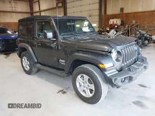 ✅ 2020 Jeep Wrangler Sport S • VIN: 1C4GJXAN6LW157127 • Лот: 43132606. Опубликован ранее на IAAI с пробегом 14 778 миль. Бесплатный доступ к архиву аукционных продаж из США и подробный отчёт об истории автомобиля на DreamBid. Изображение 1.