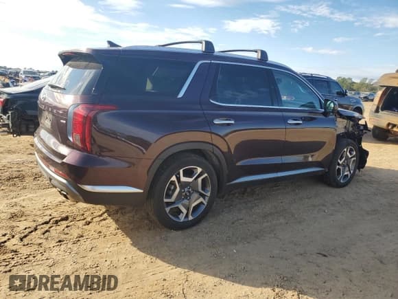 ✅ 2023 Hyundai Palisade Limited • VIN: KM8R5DGE7PU585059 • Лот: 83775494. Опубликован ранее на Copart с пробегом 29 652 миль. Бесплатный доступ к архиву аукционных продаж из США и подробный отчёт об истории автомобиля на DreamBid. Изображение 3.