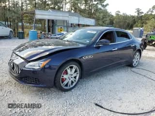 ✅ 2019 Maserati Quattroporte S Q4 • VIN: ZAM56YRA7K1314249 • Lot: 77990294. Wystawiony na Copart z przebiegiem 55 431 mil. Bezpłatny archiwum sprzedaży aukcyjnych z USA i szczegółowy raport historii pojazdu na DreamBid. Zdjęcie 1.