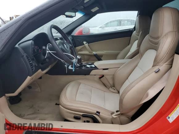 2013 Chevrolet Corvette 427 1SB with VIN 1G1YY3DE5D5702223, listed as a Copart auction lot 39260444 with 55,937 mi miles and Salvage title. Bid and sale history available at DreamBid. Image 7.