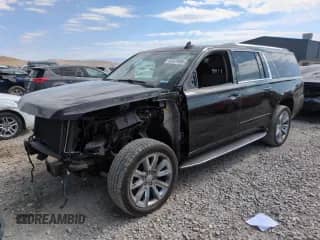 2016 Chevrolet Suburban LTZ z VIN 1GNSKJKC3GR325867, wystawiony jako Copart lot #65561035 z przebiegiem 112 512 mil mil oraz Szkoda całkowita • Salvage title. Historia ofert i sprzedaży dostępna na DreamBid. Obrazek 1.