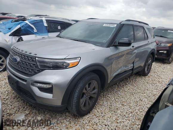 ✅ 2022 Ford Explorer XLT • VIN: 1FMSK7DH9NGC41271 • Lot: 53530595. Listed on Copart with 10,620 mi. Free auction sales archive from the USA and detailed vehicle history report at DreamBid. Image 1.