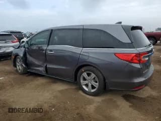 ✅ 2019 Honda Odyssey EX-L • VIN: 5FNRL6H74KB069409 • Лот: 70597525. Опубликован ранее на Copart с пробегом 41 873 миль. Бесплатный доступ к архиву аукционных продаж из США и подробный отчёт об истории автомобиля на DreamBid. Изображение 2.