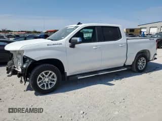 2019 Chevrolet Silverado 1500 LT with VIN 1GCUYDED3KZ222852, listed as a Copart auction lot 71825685 with 96,316 mi miles and Salvage title. Bid and sale history available at DreamBid. Image 1.