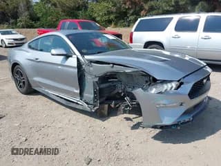 ✅ 2023 Ford Mustang EcoBoost • VIN: 1FA6P8THXP5102382 • Lot: 43256248. Listed on IAAI with 45,370 mi. Free auction sales archive from the USA and detailed vehicle history report at DreamBid. Image 1.