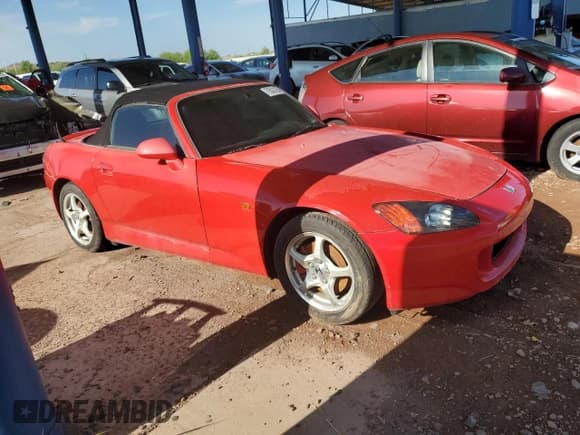 ✅ 2000 Honda S2000 • VIN: JHMAP1146YT007843 • Lot: 70533135. Wystawiony na Copart z przebiegiem 152 331 mil. Bezpłatny archiwum sprzedaży aukcyjnych z USA i szczegółowy raport historii pojazdu na DreamBid. Zdjęcie 4.