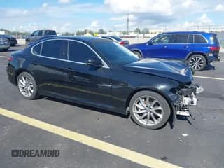 ✅ 2018 Alfa Romeo Giulia • VIN: ZARFAEBN1J7580516 • Lot: 43643110. Listed on IAAI with 49,503 mi. Free auction sales archive from the USA and detailed vehicle history report at DreamBid. Image 1.