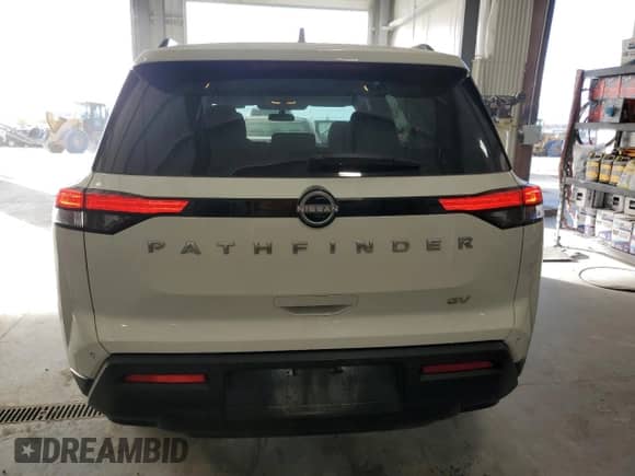 2024 Nissan Pathfinder SV with VIN 5N1DR3BAXRC297459, listed as a Copart auction lot 90979305 with 32,984 mi miles and Clean title. Bid and sale history available at DreamBid. Image 6.