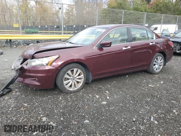 ✅ 2011 Honda Accord EX-L • VIN: 1HGCP3F85BA000985 • Лот: 91073875. Опубликован ранее на Copart с пробегом 141 730 миль. Бесплатный доступ к архиву аукционных продаж из США и подробный отчёт об истории автомобиля на DreamBid. Изображение 1.