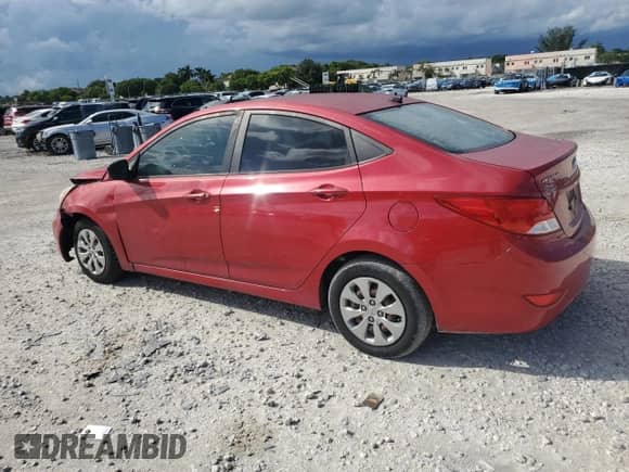 2017 Hyundai Accent SE with VIN KMHCT4AE2HU194200, listed as a Copart auction lot 84270305 with 75,056 mi miles and Salvage title. Bid and sale history available at DreamBid. Image 2.