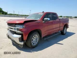 2019 Chevrolet Silverado 1500 LT with VIN 1GCRYDEK3KZ192370, listed as a Copart auction lot 57529605 with 60,044 mi miles and Clean title. Bid and sale history available at DreamBid. Image 1.