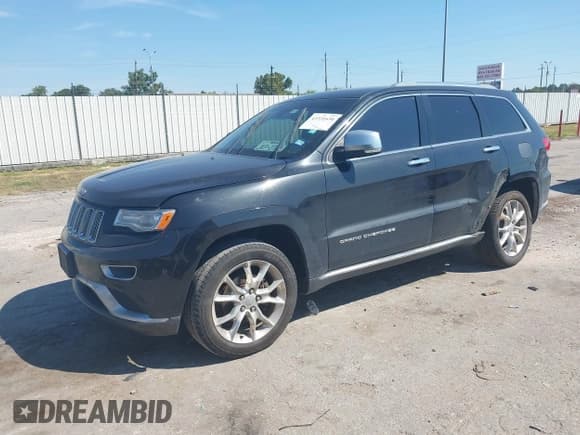 ✅ 2015 Jeep Grand Cherokee Summit • VIN: 1C4RJEJG2FC848708 • Lot: 43331634. Listed on IAAI with 175,969 mi. Free auction sales archive from the USA and detailed vehicle history report at DreamBid. Image 2.