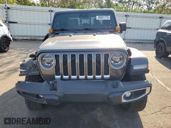 ✅ 2020 Jeep Gladiator Overland • VIN: 1C6HJTFG1LL130546 • Lot: 80891775. Wystawiony na Copart z przebiegiem 59 167 mil. Bezpłatny archiwum sprzedaży aukcyjnych z USA i szczegółowy raport historii pojazdu na DreamBid. Zdjęcie 5.