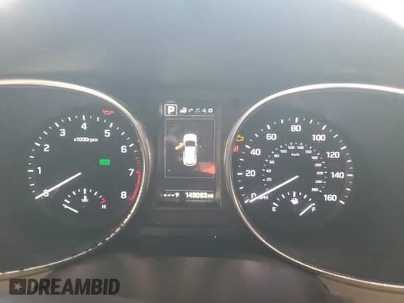 2017 Hyundai Santa Fe Ultimate with VIN 5XYZW4LA5HG487428, listed as a Copart auction lot 87203485 with 145,093 mi miles and Salvage title. Bid and sale history available at DreamBid. Image 9.