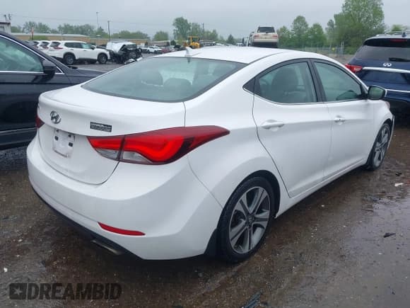 ✅ 2015 Hyundai Elantra Sport • VIN: KMHDH4AH7FU380358 • Lot: 42199758. Listed on IAAI with 114,348 mi. Free auction sales archive from the USA and detailed vehicle history report at DreamBid. Image 4.