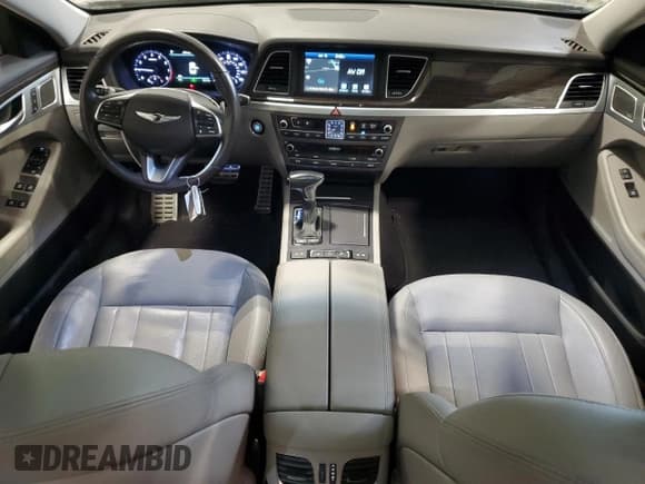 ✅ 2019 Genesis G80 3.8L • VIN: KMTFN4JE2KU309818 • Lot: 61427155. Listed on Copart with 33,413 mi. Free auction sales archive from the USA and detailed vehicle history report at DreamBid. Image 8.