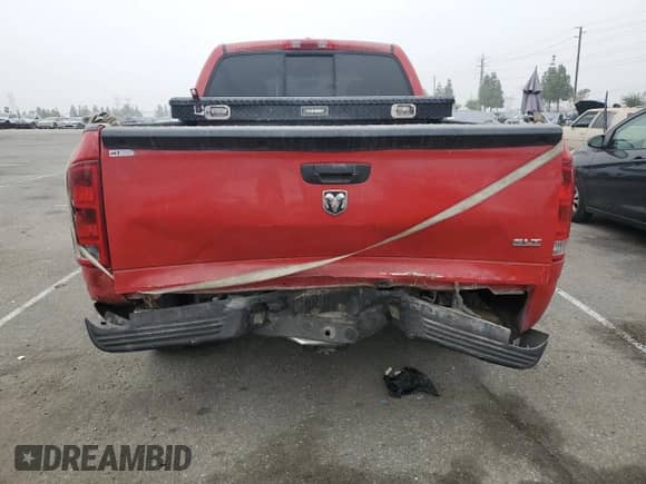 2006 Dodge 1500 SLT с VIN 1D7HA18266S700054, выставлен на аукционе Copart как лот 73980044 с пробегом Не указан миль и Списание • Salvage title. История ставок и продаж доступна на DreamBid. Изображение 6.