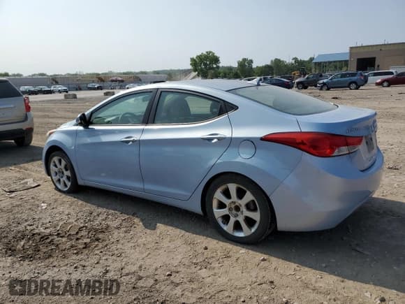 ✅ 2011 Hyundai Elantra Limited • VIN: KMHDH4AE9BU156282 • Lot: 58935265. Listed on Copart with 144,313 mi. Free auction sales archive from the USA and detailed vehicle history report at DreamBid. Image 2.
