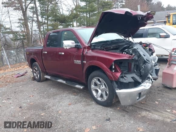 ✅ 2018 Ram 1500 Laramie • VIN: 1C6RR7NT4JS109146 • Лот: 43747418. Опубликован ранее на IAAI с пробегом 81 721 миль. Бесплатный доступ к архиву аукционных продаж из США и подробный отчёт об истории автомобиля на DreamBid. Изображение 1.