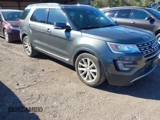 ✅ 2017 Ford Explorer Limited • VIN: 1FM5K7F88HGA01305 • Lot: 43484030. Wystawiony na IAAI z przebiegiem 169 751 mil. Bezpłatny archiwum sprzedaży aukcyjnych z USA i szczegółowy raport historii pojazdu na DreamBid. Zdjęcie 1.