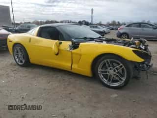 2006 Chevrolet Corvette with VIN 1G1YY26U165123036, listed as a Copart auction lot 82493634 with 112,367 mi miles and Salvage title. Bid and sale history available at DreamBid. Image 4.