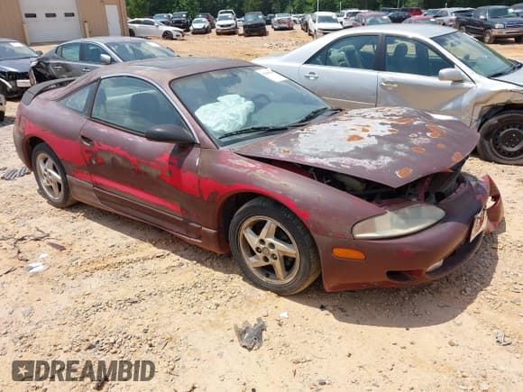 ✅ 1995 Mitsubishi Eclipse GS • VIN: 4A3AK44Y3SE237767 • Лот: 42600985. Опубликован ранее на IAAI с пробегом 161 209 миль. Бесплатный доступ к архиву аукционных продаж из США и подробный отчёт об истории автомобиля на DreamBid. Изображение 1.