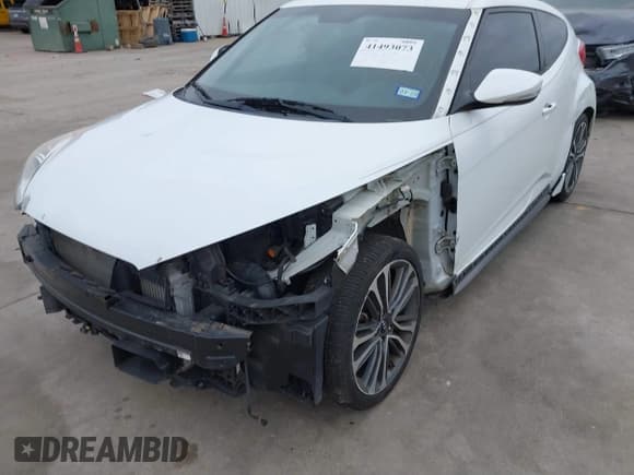 ✅ 2016 Hyundai Veloster Turbo • VIN: KMHTC6AE4GU294163 • Lot: 41493073. Wystawiony na IAAI z przebiegiem 48 701 mil. Bezpłatny archiwum sprzedaży aukcyjnych z USA i szczegółowy raport historii pojazdu na DreamBid. Zdjęcie 2.