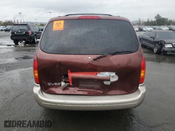 ✅ 2000 Nissan Quest GXE • VIN: 4N2XN11T5YD803774 • Lot: 49010365. Listed on Copart with 121,764 mi. Free auction sales archive from the USA and detailed vehicle history report at DreamBid. Image 6.