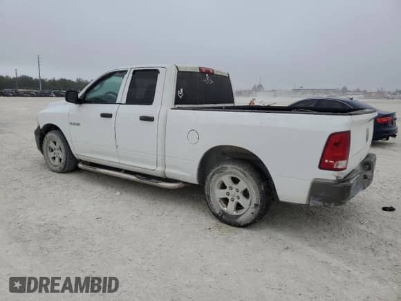 2010 Dodge 1500 ST с VIN 1D7RB1GP0AS162846, выставлен на аукционе Copart как лот 86528374 с пробегом Не указан миль и Чистый • Clean title. История ставок и продаж доступна на DreamBid. Изображение 2.
