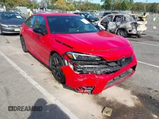 ✅ 2024 Honda Civic Sport • VIN: 2HGFE2F52RH543824 • Lot: 43371429. Wystawiony na IAAI z przebiegiem 25 962 mil. Bezpłatny archiwum sprzedaży aukcyjnych z USA i szczegółowy raport historii pojazdu na DreamBid. Zdjęcie 1.