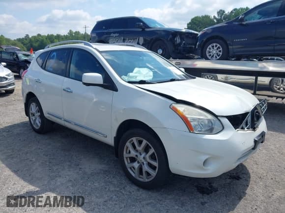 ✅ 2012 Nissan Rogue SL • VIN: JN8AS5MV5CW401700 • Lot: 42633880. Listed on IAAI with 178,976 mi. Free auction sales archive from the USA and detailed vehicle history report at DreamBid. Image 1.