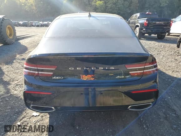 ✅ 2025 Genesis G80 3.5T Sport Prestige • VIN: KMTGG4SD6SU265374 • Лот: 85670035. Опубликован ранее на Copart с пробегом 5 466 миль. Бесплатный доступ к архиву аукционных продаж из США и подробный отчёт об истории автомобиля на DreamBid. Изображение 6.