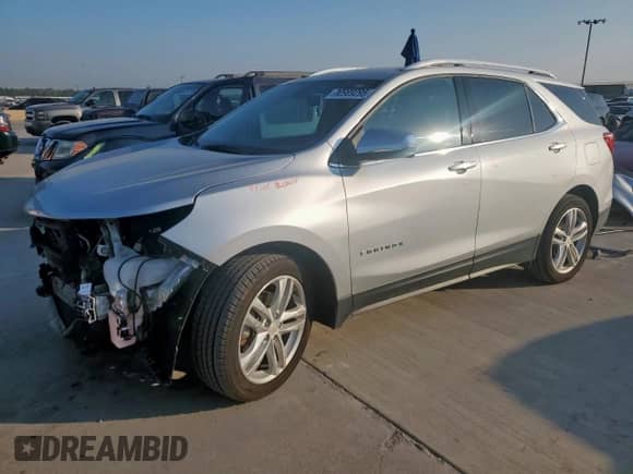 2019 Chevrolet Equinox Premier с VIN 2GNAXPEX2K6225813, выставлен на аукционе Copart как лот 80989295 с пробегом 70 151 миль миль и Списание • Salvage title. История ставок и продаж доступна на DreamBid. Изображение 1.