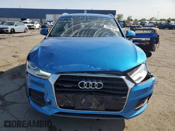 ✅ 2017 Audi Q3 Premium Plus • VIN: WA1JCCFS6HR009356 • Lot: 72091845. Wystawiony na Copart z przebiegiem 58 287 mil. Bezpłatny archiwum sprzedaży aukcyjnych z USA i szczegółowy raport historii pojazdu na DreamBid. Zdjęcie 5.