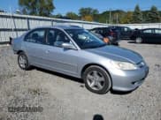 ✅ 2004 Honda Civic EX • VIN: 2HGES26884H522502 • Lot: 81977045. Listed on Copart with 113,631 mi. Free auction sales archive from the USA and detailed vehicle history report at DreamBid. Image 4.