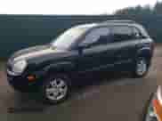 2007 Hyundai Tucson SE z VIN KM8JN72D97U671082, wystawiony jako Copart lot #81786064 z przebiegiem 122 431 mil mil oraz Szkoda całkowita • Salvage title. Historia ofert i sprzedaży dostępna na DreamBid. Obrazek 1.