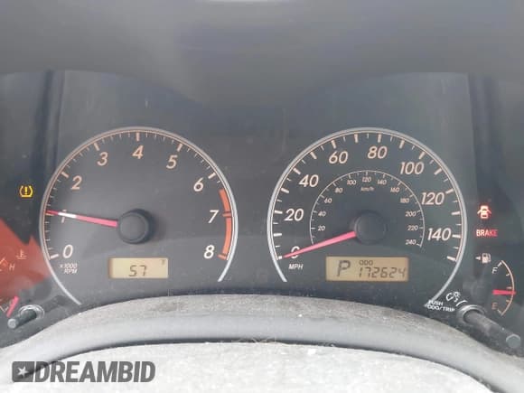 ✅ 2010 Toyota Corolla • VIN: 2T1BU4EE2AC386680 • Lot: 42331143. Listed on IAAI with 172,624 mi. Free auction sales archive from the USA and detailed vehicle history report at DreamBid. Image 7.