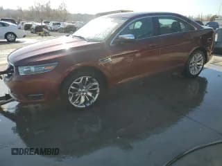 ✅ 2015 Ford Taurus Limited • VIN: 1FAHP2J88FG125526 • Lot: 92259335. Listed on Copart with 185,511 mi. Free auction sales archive from the USA and detailed vehicle history report at DreamBid. Image 1.