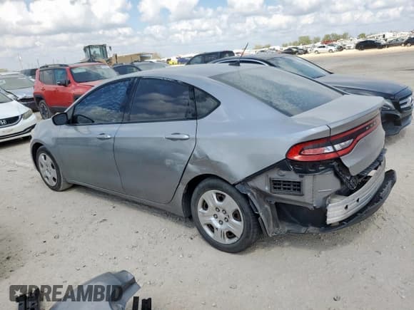 ✅ 2015 Dodge Dart SE • VIN: 1C3CDFAA6FD112299 • Лот: 83967075. Опубликован ранее на Copart с пробегом 166 017 миль. Бесплатный доступ к архиву аукционных продаж из США и подробный отчёт об истории автомобиля на DreamBid. Изображение 2.