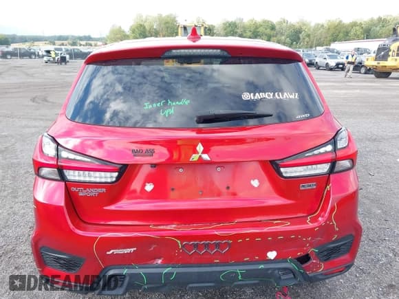 ✅ 2021 Mitsubishi Outlander ES • VIN: JA4ARUAU3MU004426 • Lot: 43292554. Listed on IAAI with 72,167 mi. Free auction sales archive from the USA and detailed vehicle history report at DreamBid. Image 16.