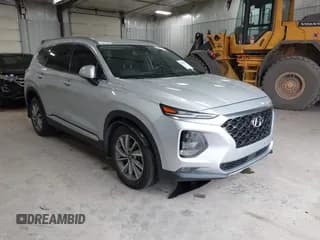 ✅ 2019 Hyundai Santa Fe SEL • VIN: 5NMS33AD3KH119117 • Lot: 40968190. Listed on IAAI with 100,350 mi. Free auction sales archive from the USA and detailed vehicle history report at DreamBid. Image 1.