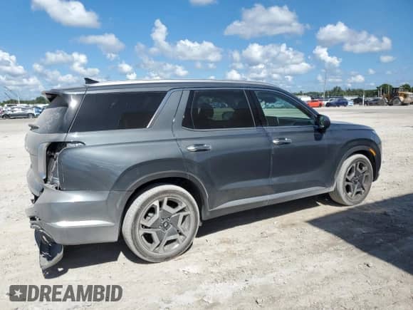 ✅ 2025 Hyundai Palisade Limited • VIN: KM8R54GE3SU907947 • Лот: 65612995. Размещён на Copart с пробегом 4 557 миль миль. Получите бесплатный доступ к архиву аукционных продаж из США и посмотрите подробный отчёт об истории автомобиля на DreamBid. Изображение 3.