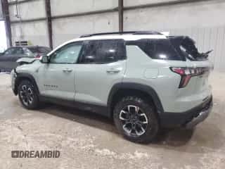 2025 Chevrolet Equinox AWD ACTIV с VIN 3GNAXSEGXSL121066, выставлен на аукционе Copart как лот 53743205 с пробегом 8 200 миль миль и Списание • Salvage title. История ставок и продаж доступна на DreamBid. Изображение 2.