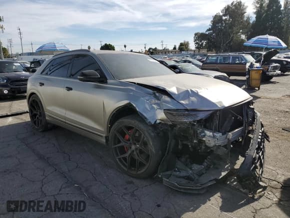 ✅ 2023 Audi SQ8 Premium Plus • VIN: WA1AWBF18PD046333 • Lot: 81616984. Listed on Copart with 19,033 mi. Free auction sales archive from the USA and detailed vehicle history report at DreamBid. Image 4.