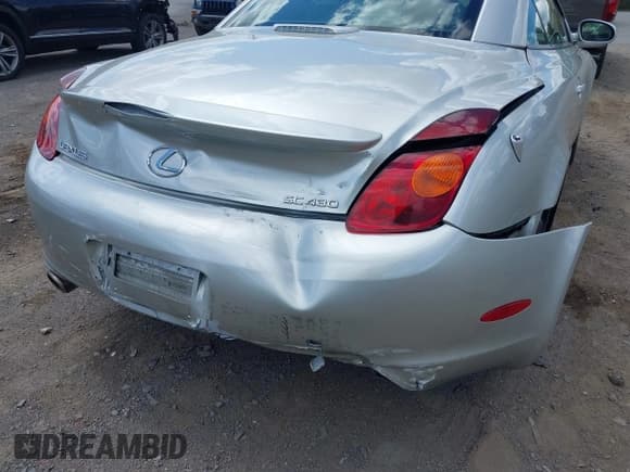 ✅ 2002 Lexus SC 430 • VIN: JTHFN48Y520033641 • Lot: 42798155. Listed on IAAI with 54,006 mi. Free auction sales archive from the USA and detailed vehicle history report at DreamBid. Image 6.