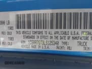 ✅ 2020 Ram 1500 Warlock • VIN: 1C6RR7GT3LS125340 • Lot: 40808062. Listed on IAAI with 28,288 mi. Free auction sales archive from the USA and detailed vehicle history report at DreamBid. Image 9.