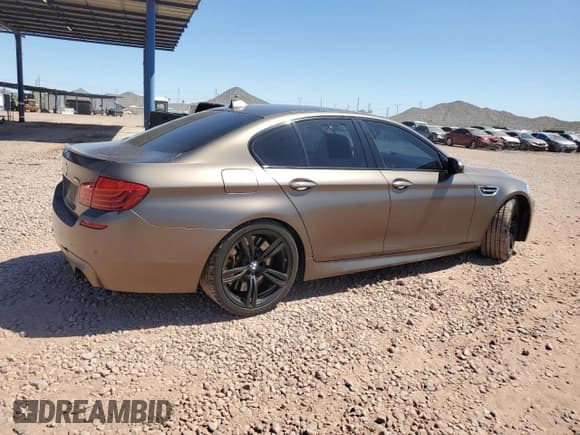 ✅ 2015 BMW M5 • VIN: WBSFV9C53FD595413 • Lot: 62760625. Listed on Copart with 95,364 mi. Free auction sales archive from the USA and detailed vehicle history report at DreamBid. Image 3.